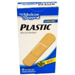  The Medicine Shoppe 10 Count Plastic Bandages Case Pack 72 