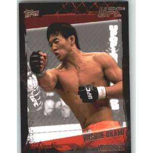 2010 Topps UFC Trading Card # 76 Yushin Okami (Ultimate Fighting 