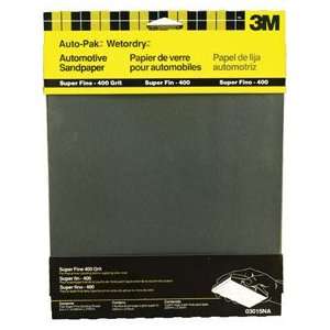 3M 3017   Silicone Carbide Wetordry Automotive Sandpaper   Extra Fine 