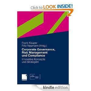 Governance, Risk Management und Compliance Innovative Konzepte und 