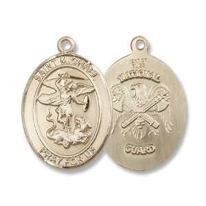   . Michael the Archangel Medal Armed Forces Military US National Guard