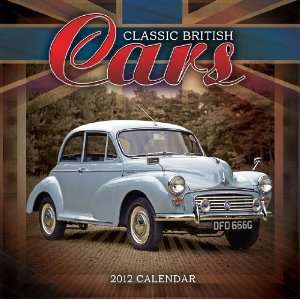 Car Calendars Classic British Cars   12 Month   11.7x11.7 