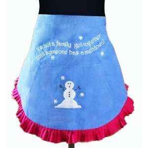  Manual Woodworkers & Weavers Tis the Season Apron, Family 