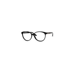  NEW GUCCI GG 3148 29A SHINY BLACK PLASTIC EYEGLASSES 55MM 