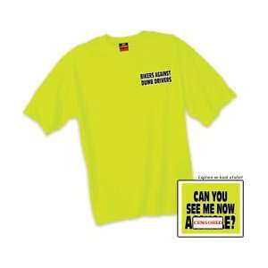  Can You See Me Now Short Sleeve T shirt Neon Yellow LRG 