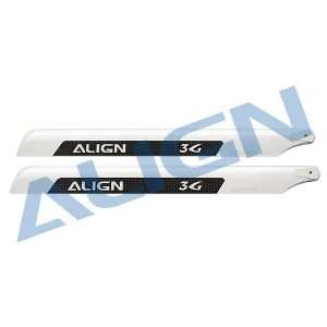  Align 325D 3G Carbon Fiber Blades HD320D for T rex 450 