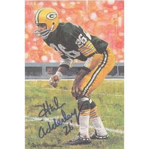   Signed Goal Line Art GLA Card Herb Adderley Packers: Sports & Outdoors
