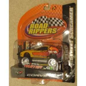  Road Rippers   Street Screamer   Corvette   Yellow: Toys 