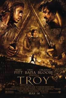 Troy 27 x 40 Movie Poster,Brad Pitt, Eric Bana, Style B  