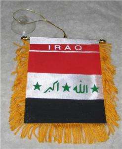 IRAQ Basra Baghdad Kirkuk Arbil Mosul Iraqi Mini Flag  
