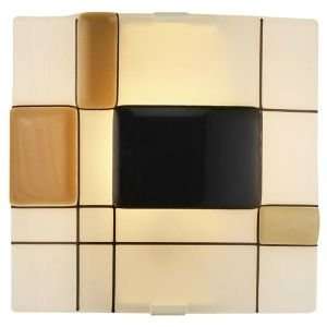 Appliquations Mondrian Wall Sconce by Oggetti Luce  R033400   Finish 