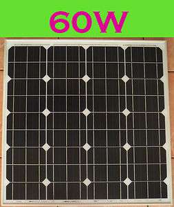 60W Mono Crystalline Solar Panel panneau solaire  