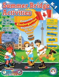 Kindergarten to First Grade (Summer Bridge Activities Series Canadian 