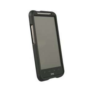 Black Rubberized Protective Shield for HTC Inspire: Cell 