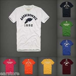 NWT Abercrombie & Fitch Men Cellar Mountain Graphic Tee T Shirt Top 