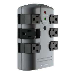 NEW Electrical Outlet Power Strip Pivot Surge Protector  