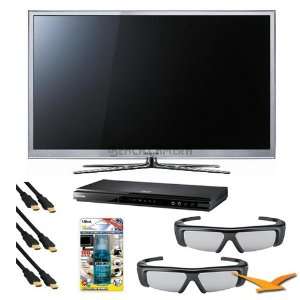  51 Inch 1080p 600Hz 3D Plasma HDTV with PN64D8000, BDD5500 3D 