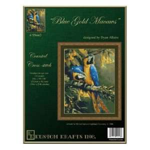  Blue Gold Macaws   Dyan Allaire Arts, Crafts & Sewing