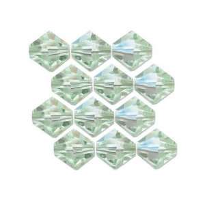   Chrysolite AB Bicone Swarovski Crystal Beads 3mm New: Home & Kitchen