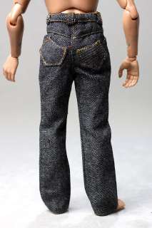 mc0107 man black jeans fits 12 figures, G2  