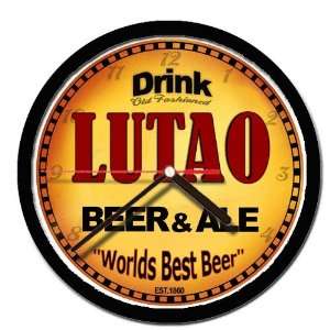  LUTAO beer and ale cerveza wall clock: Everything Else