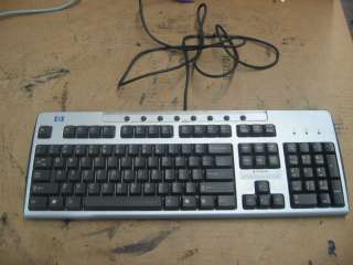 Hewlett Packard HP KB 0133 Keyboard PS/2 Black/Silver  