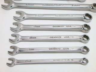 SNAP ON COMBO WRENCH SET 6 17MM 14PC  
