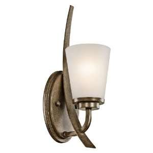  Coburn Collection 1 Light 16ö Olde Iron Wall Sconce with 
