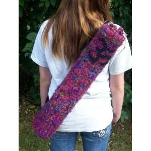   OR KNIT Pattern for OM Sari Silk Yoga Mat Bag