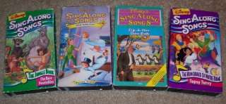   Songs 4 VHS You Can Fly! , Zip A Dee Doo Dah, Tested, Work Great