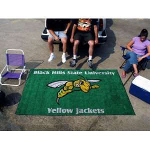 Fan Mats 4078 BHSU   Black Hills State University Yellow Jackets 60 x 