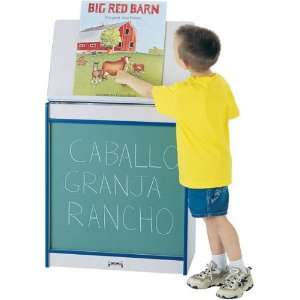  Big Book Easel   Chalkboard Orange Toys & Games