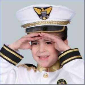  Navy Admiral Hat Child Costume Accessory Toys & Games
