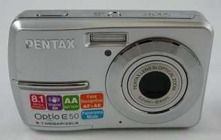 Pentax Optio E50 8.1 Megapixel Digital Camera 27075138599  