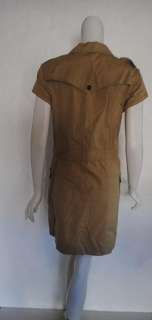 Rag & Bone womens alvey khaki button dress $395 New  