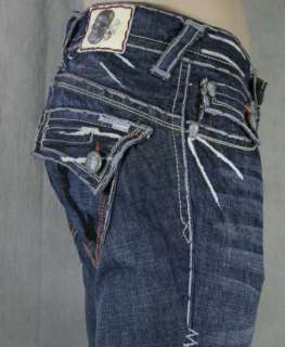 Laguna Beach Jeans Mens EMERALD Black Patch Straight  