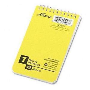  AMP45093   Wirebound Pocket Memo Book: Office Products