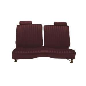  Acme U2001 4545 Front Maroon Vinyl Bench Seat Upholstery 