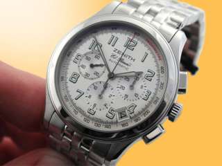 ZENITH Class El Primero Automatic Chronograph Stainless Steel Watch 