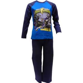 New Boys Official Power Rangers Pyjamas Blue 3 10 Years  