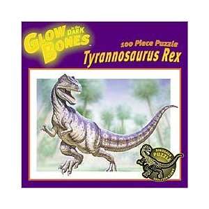  Glow Bones Tyrannosaurus Rex Jigsaw Puzzle 100 Pcs Toys 