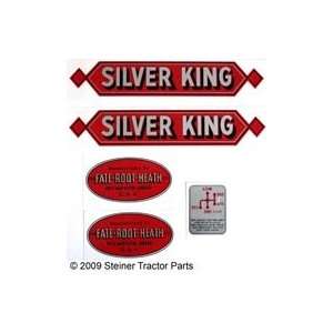  SILVER KING RED: MYLAR DECAL SET: Automotive