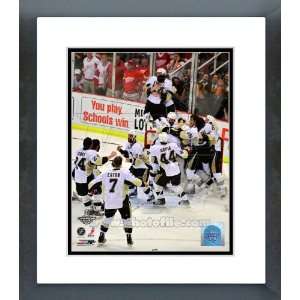  Penguins 2009 Stanley Cup On Ice Celebration Framed 