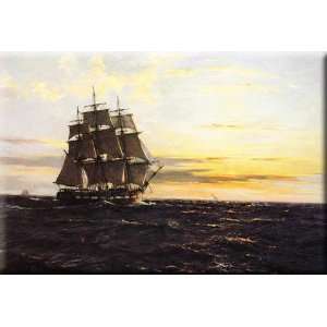  Into The Westerly Sun 30x21 Streched Canvas Art by Dawson 