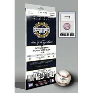   Yankee Stadium 2009 Inaugural Season   Mini Mega Ticket Sports
