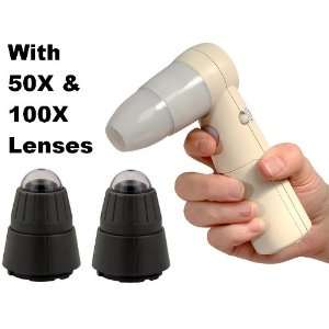 Handheld Digital HR Microscope for iPad, iPhone & iPod touch with 50X 