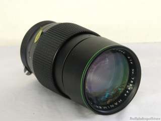 Hanimex Automatic Telephoto 3,3 200mm SLR Camera Lens  
