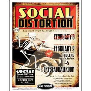 Social Distortion   Posters   Limited Concert Promo