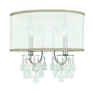 Crystorama Lighting Group 5622 CH Polished Chrome Hampton Crystal Two 