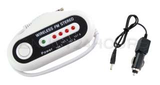 New Wireless FM Transmitter Car Charger for MP3 PDA CD  